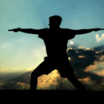 Silhouette,Of,Man,Practicing,Yoga