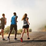 Group,,Fitness,And,Sport,With,Running,In,Outdoor,By,Training,